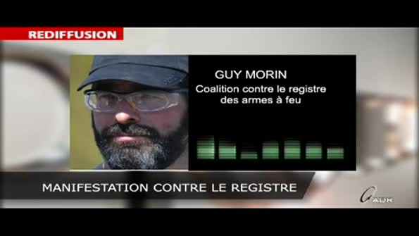 Manifestation contre le Registre